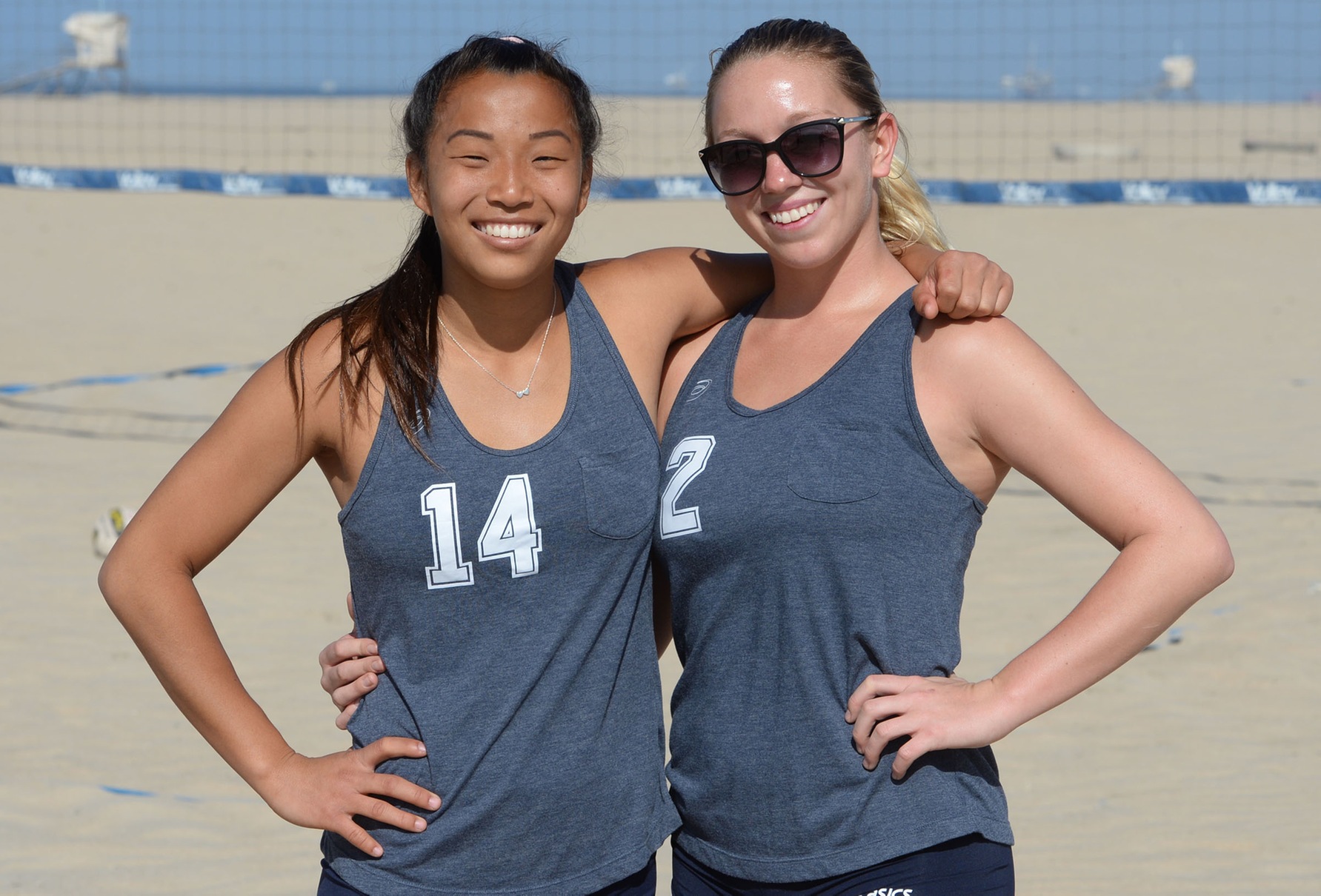 Four Pirates named to beach volleyball All-OEC team