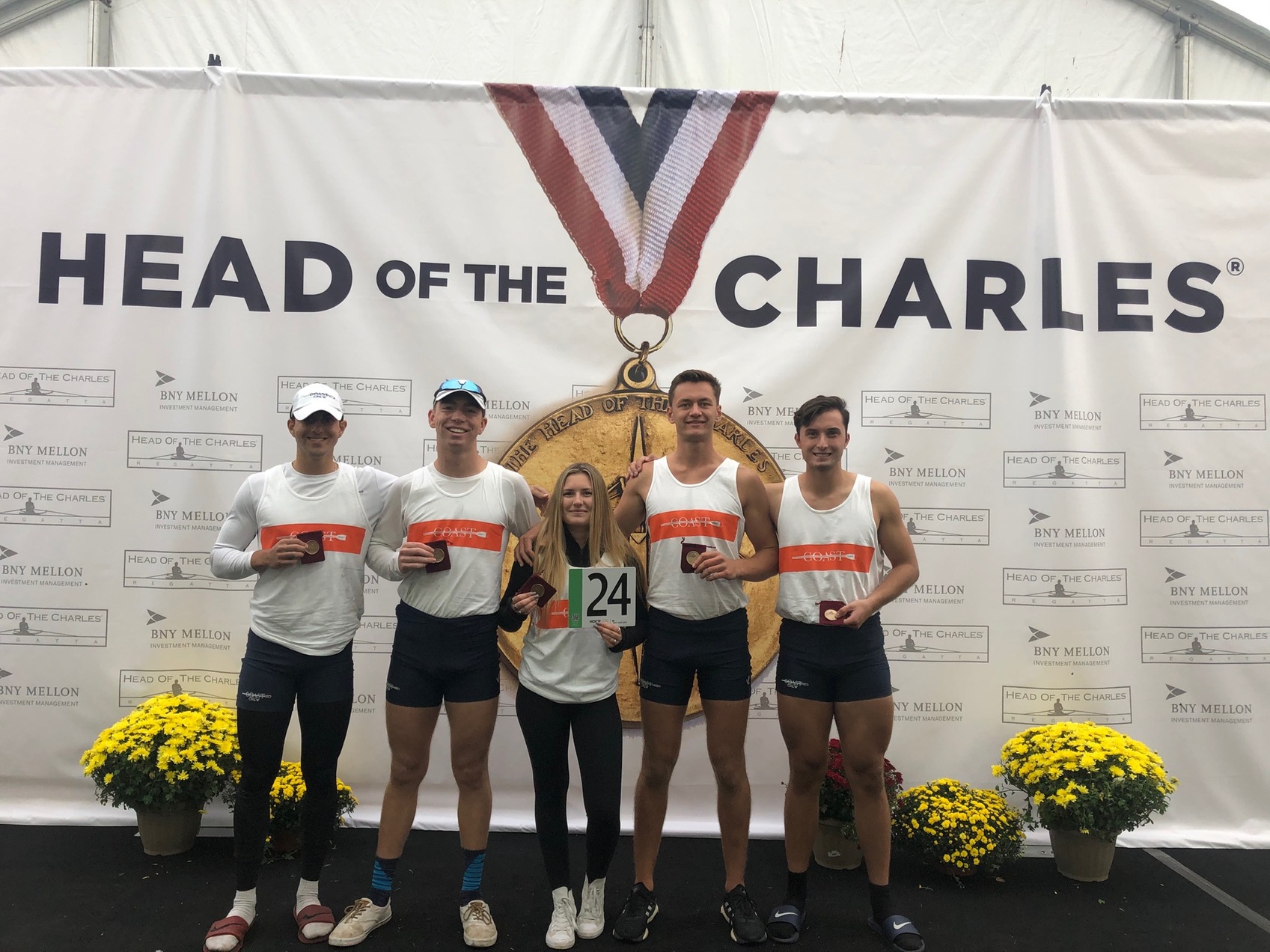 Pirate men's crew takes second overall at Head of the Charles Regatta