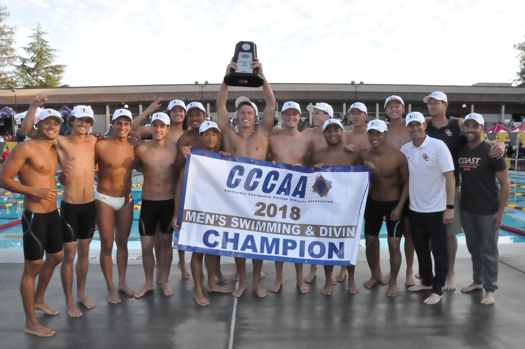 Pirate men edge Sierra to capture CCCAA State Swim crown!