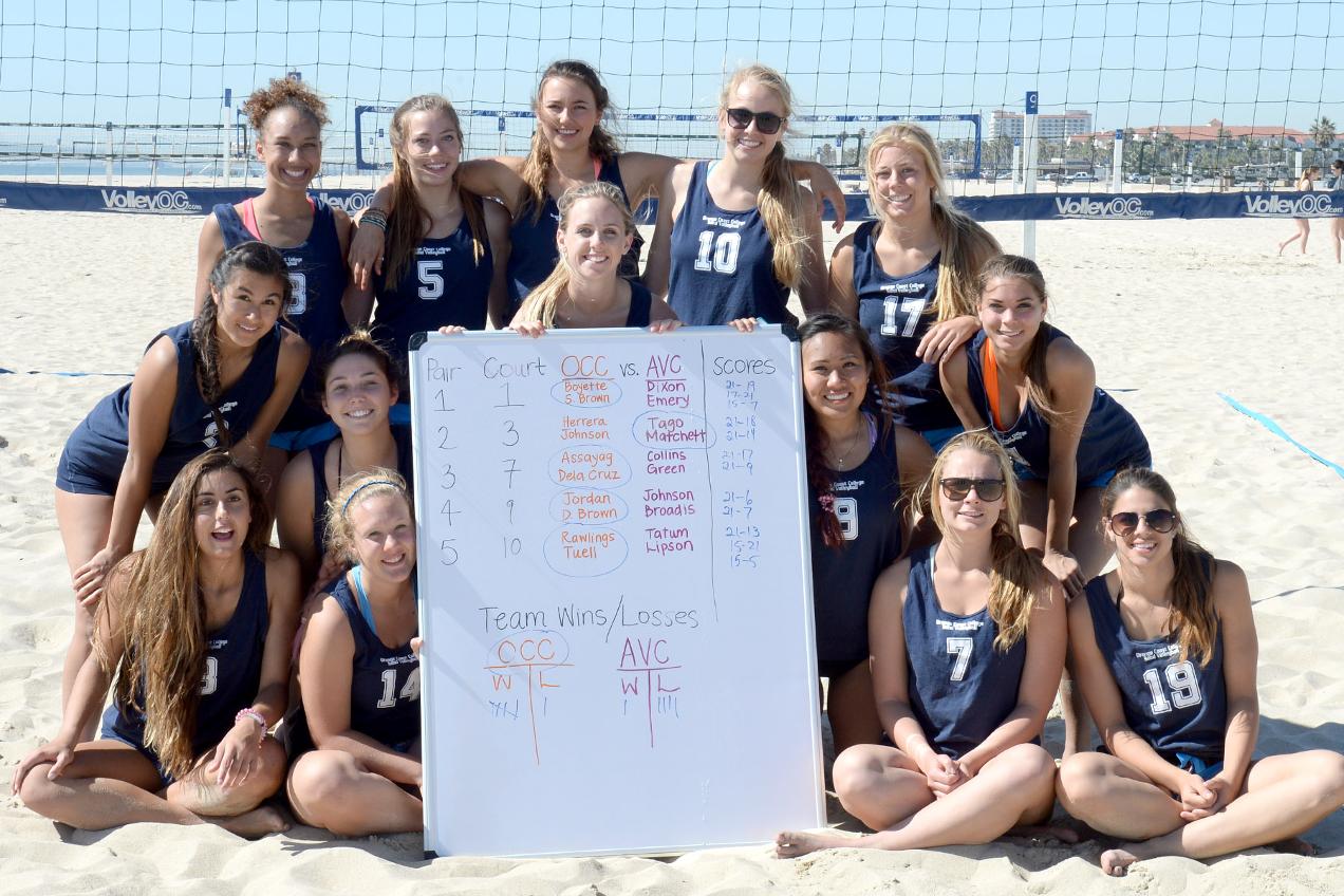 Pirates top Antelope Valley in sand volleyball opener!