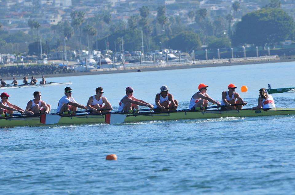 Mixed results for Pirate men's crew at San Diego Crew Classic